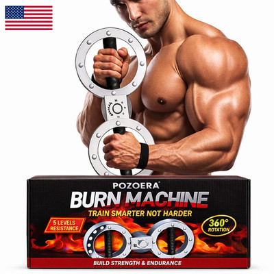 Pozoera Burn Machine - Spinning Rotator Burn Machine 12Lb Adjustable