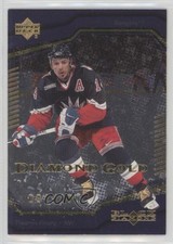 2000-01 Upper Deck Black Diamond Diamond Gold /100 Theoren Fleury #39 v6h