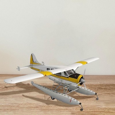 DIY-Flugzeug-Kits, Maßstab 1:32, Float-Wasserflugzeug-Modell Für Geschenke,