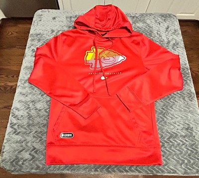 Men's S Kansas City Chiefs Red Combine Authentic Watson Pullover Hoodie