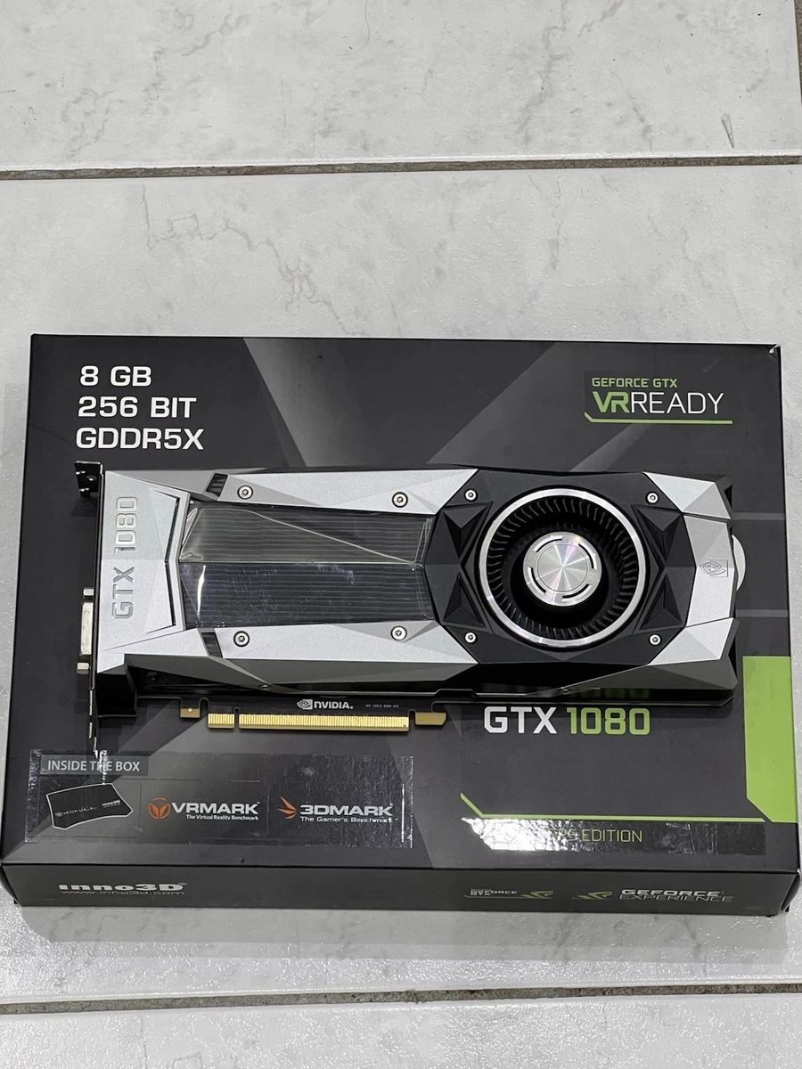 Carte Graphique NVIDIA GTX 1070 Founders Edition 8Go VRAM DDR5 - Accessoires informatique