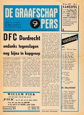De Graafschap v DFC Dordrecht Holland (Dutch League) 1970/1971