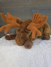 Vintage DAKIN MILES the MOOSE PLUSH - Lou Rankin Friends 15" Stuffed Animal Toy