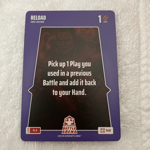 Bo Jackson Battle Arena Alpha #PL-8 Reload SSP Play