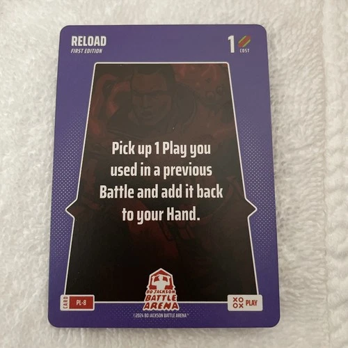 Bo Jackson Battle Arena Alpha #PL-8 Reload SSP Play
