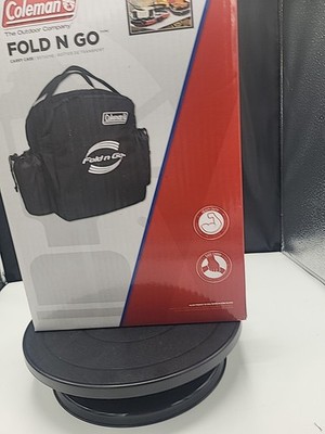 Coleman Fold N Go Grill Carrying Storage Case Black Portable Camping BBQ 