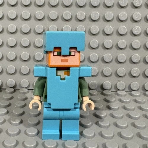 Lego Alex Diamond Armor min051 Minecraft Minifigure