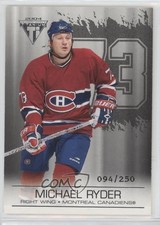 2003 Pacific Private Stock Titanium Hobby Jersey Number 94/150 Michael Ryder b8c