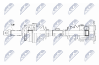 Antriebswelle NTY NPW-NS-066 FüR T30 Nissan Trail 1 4X4 Dci FWD