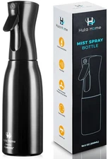 Black Home Spray Bottle for Hair (20oz/590ml) - Powered by Flairosol® Spray