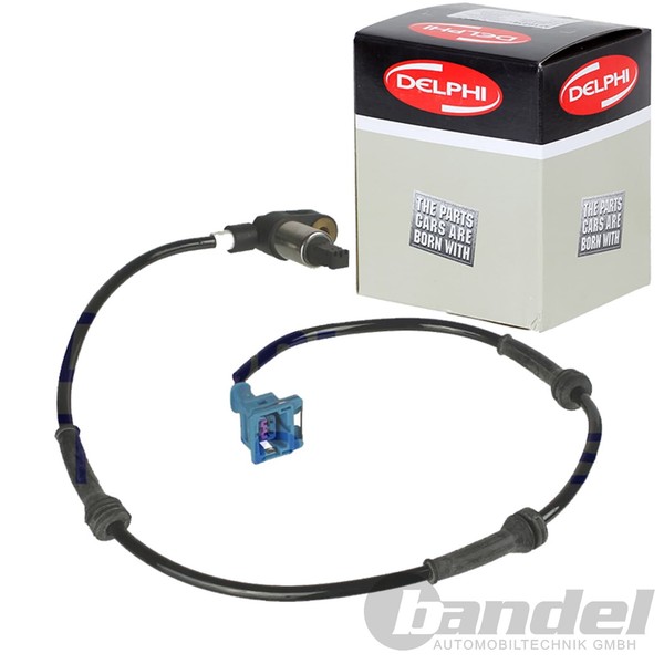 Delphi ABS-SENSOR Raddrehzahl Hinterachse Passend FÜR CitroËN Saxo Peugeot 106-image