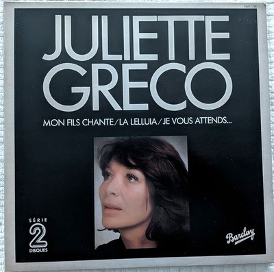 Juliette Greco -Mon fils Chante/Le Lelluia/Je Vous Attends - Double Vinyl LP