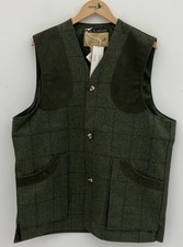 Fenmoor Scottish Lovet Tweed Hunting Shooting Field Waistcoat Size XXL