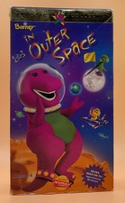 Barney In Outer Space VHS 1998 White Tape  Buy 2 Get 1 Free 
