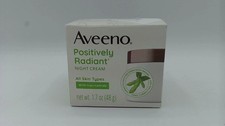 Aveeno Positively Radiant Night Cream With Niacinamide,Paraben-Free 1.7oz 12-B