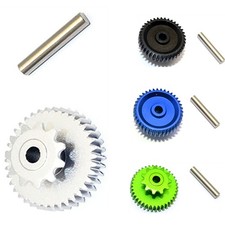 Electric Motorcycle Alloy Metal 38T Middle Gear Kit Parts For KYOSHO 1/8 NSR500