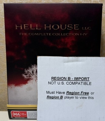 **REGION B**   -     Hell House Collection: I-IV (Blu-ray) - OPEN