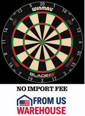 WINMAU Blade 6 Triple Core Dartboard Professional Sisal Steel Tip Board