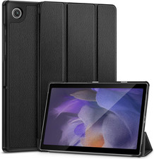 DTTO Case for Samsung Galaxy Tab A8 10.5 Inch 2022, Premium PU Leather Tri-Fold