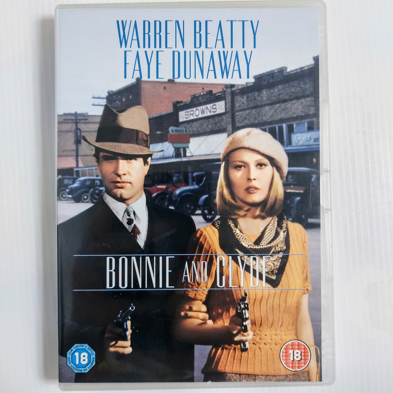 Bonnie and Clyde DVD 1967 Warren Beatty Faye Dunaway Arthur Penn Classic Crime