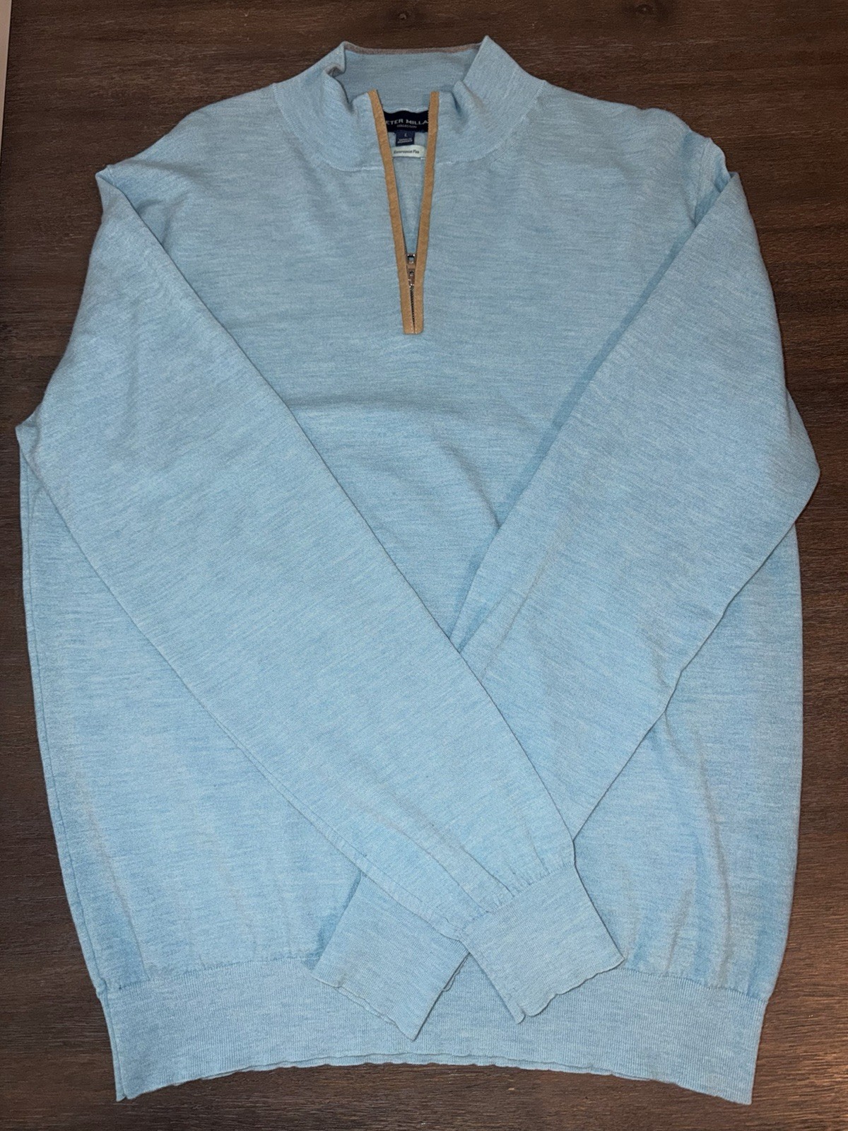 Peter Millar L Excursionist Flex Quarter Zip Swea… - image 1