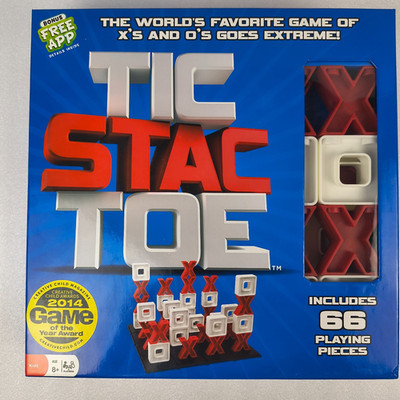 Tic Stac Toe Game #3040 (Pressman Toy Corp)