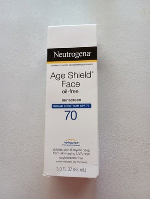 Neutrogena Age Shield, Oil Free, Sunscreen SPF 70