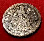 🍒 1859 Seated Liberty 10¢ AG/G, Mintage 430K