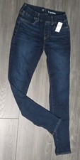 NWT - GAP Kids Girl's Mid Rise Pull-On Jennings Dark Wash Size 14 679601