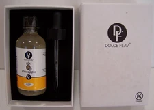 Dolce Flav PINEAPPLE Extract 2 Ounce Water-Soluble Kosher Sugar-Free EXP 12/2026