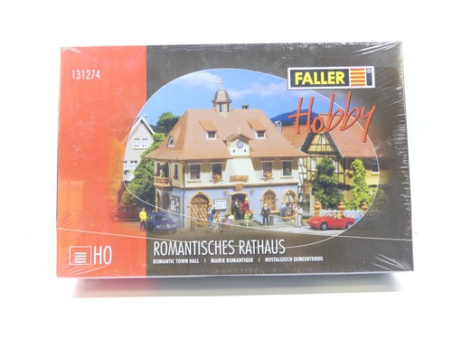 Faller H0 131274 kit ayuntamiento romántico, sin construir, NUEVO en embalaje original #69430 | Condition: Gebraucht