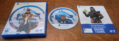 MORTAL KOMBAT 1 Sony PlayStation 5 COMPLETE TESTED Fighting Arcade PS5 CIB 2023