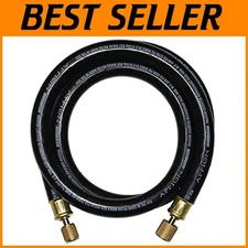 Black 1/2" Dia. Refrigerant Hose, 6'