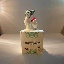 Dept. 56 Snowbabies I'm Smart, Me Too! Figure 4024876