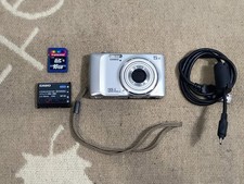 Casio QV-R300 16.1MP Digital Camera - Silver Fully Working Great Shape