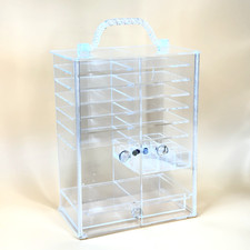 Acrylic Cosmetic Makeup Organizer Display Case Jewelry Drawer Storage Box 11x8