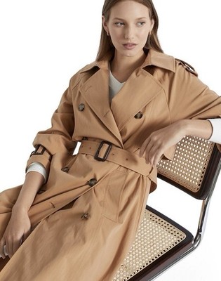 New! WITCHERY  Trench Jacket Coat * size 14