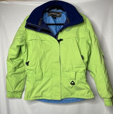 Obermeyer Sport Ski Parka Competition II  Thermolite Active Lime Green Women 6