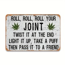 Vintage Tin Sign Funny Metal Plaque Aluminum Sign 8x12 Wall Decor