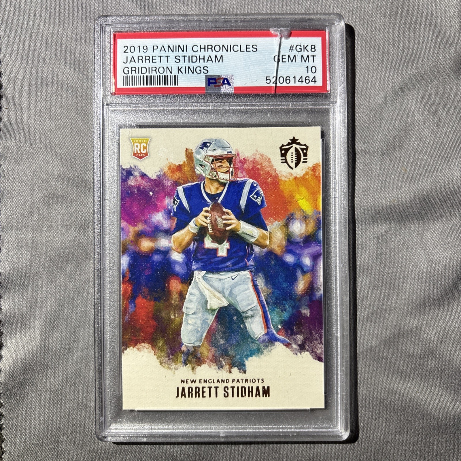 Jarrett Stidham Panini Chronicles Gridiron Kings #GK8 Base