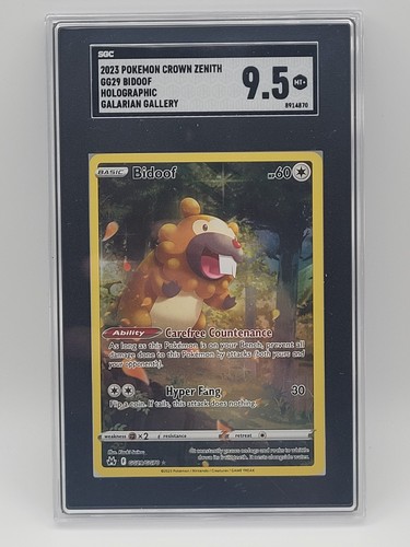 Bidoof graded SGC 9.5 for sale on eBay