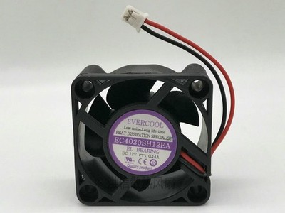 1 pcs  EVERCOOL Fan  EC4020SH12EA  DC12V  0.14A 4CM/ 40 #yr