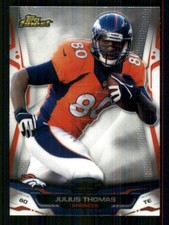 2014 Finest #20 Julius Thomas Denver Broncos 7607