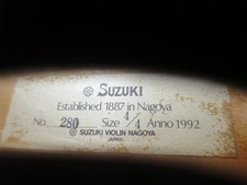 Suzuki 4/4 Size Violins | eBay
