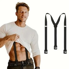 Hidden Suspenders Adjustable Under The Shirt Suspenders for Men Fashion
