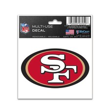 San Francisco 49ers Decal 3x4 Multi Use