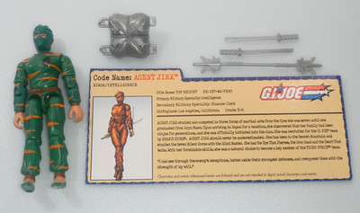 2003 Tiger Force Agent Jinx G.I. GI Joe v2 100% Complete TRU Figure 3.75 ARAH