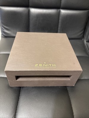 Genuine Zenith watch box Case Class Defy ElPrimero Port-royal, Others Great Cond
