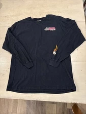 Iron Horse Brew Pub Long Sleeve T-shirt Mens L Blue~Horse Missoula Montana ￼