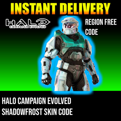 Halo Campaign Evolved x UniDays Promotion ShadowFrost Armor Skin Variant   FAST